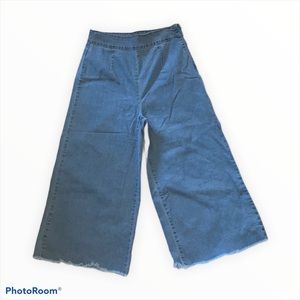 F21 size 28 Blue Culottes